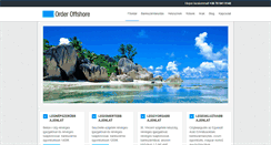 Desktop Screenshot of orderoffshore.com
